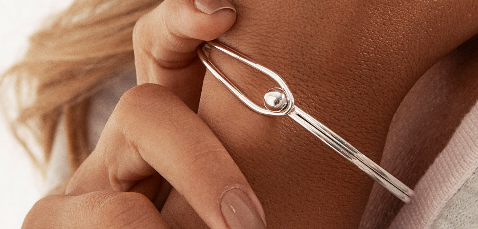 Silver Bangles
