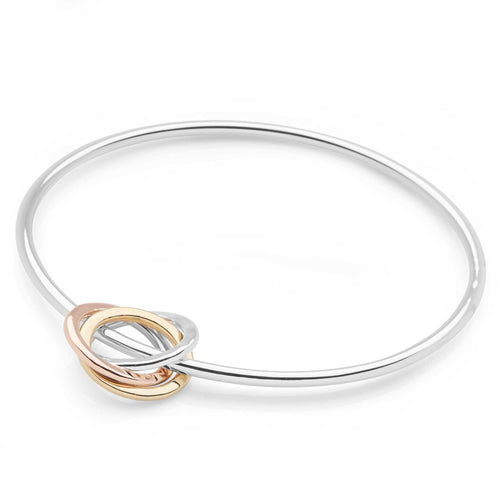 Tri Personalised Name Bangle