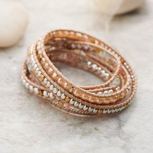 Tuscan Sands Wrap Bracelet