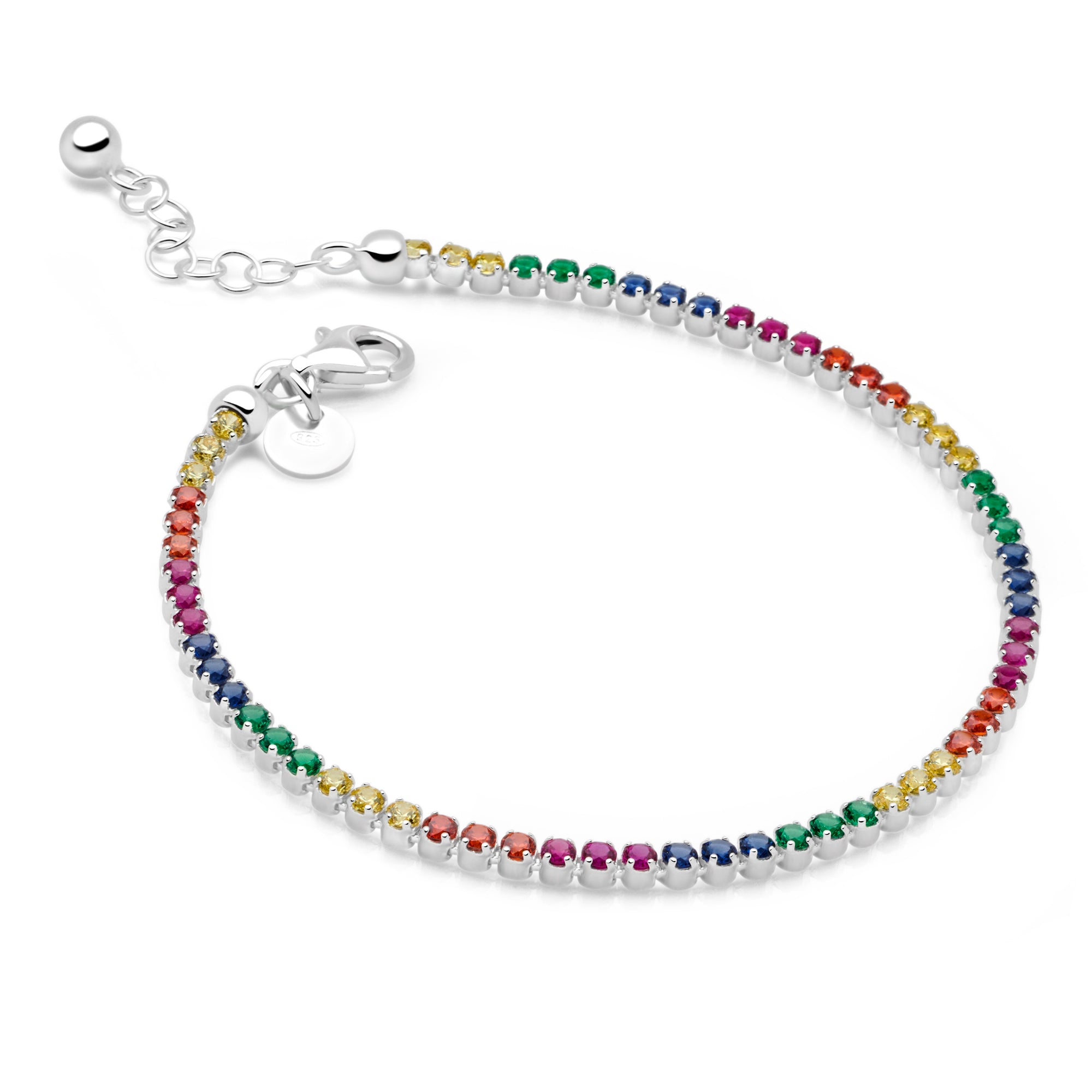 Tennis Bracelet (Festival) – Silver by Mail
