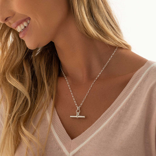 Classic T-Bar Necklace