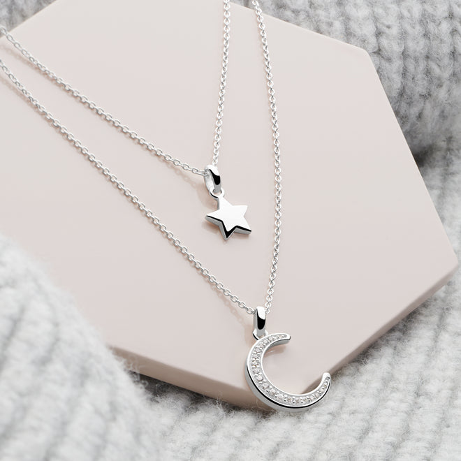 Celestine Duo Necklace