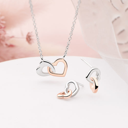 Entwined Hearts Necklace