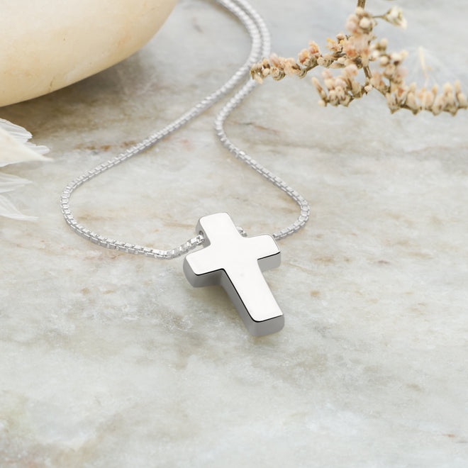 Silver Cross Necklace