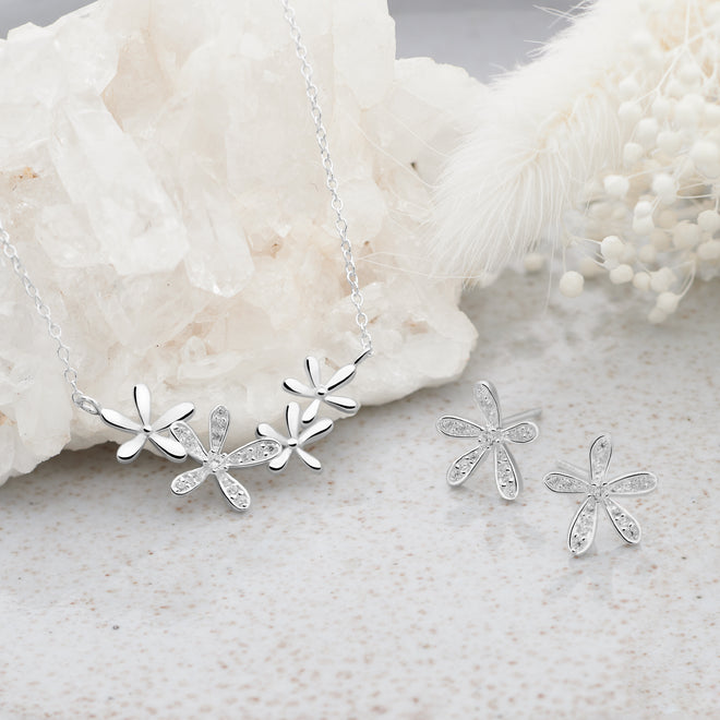 Frosted Petals Chain