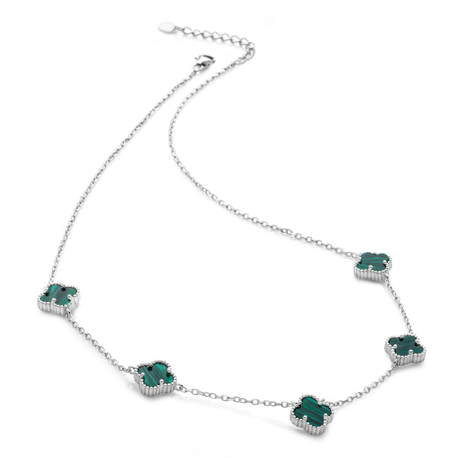 Green Clover Necklace