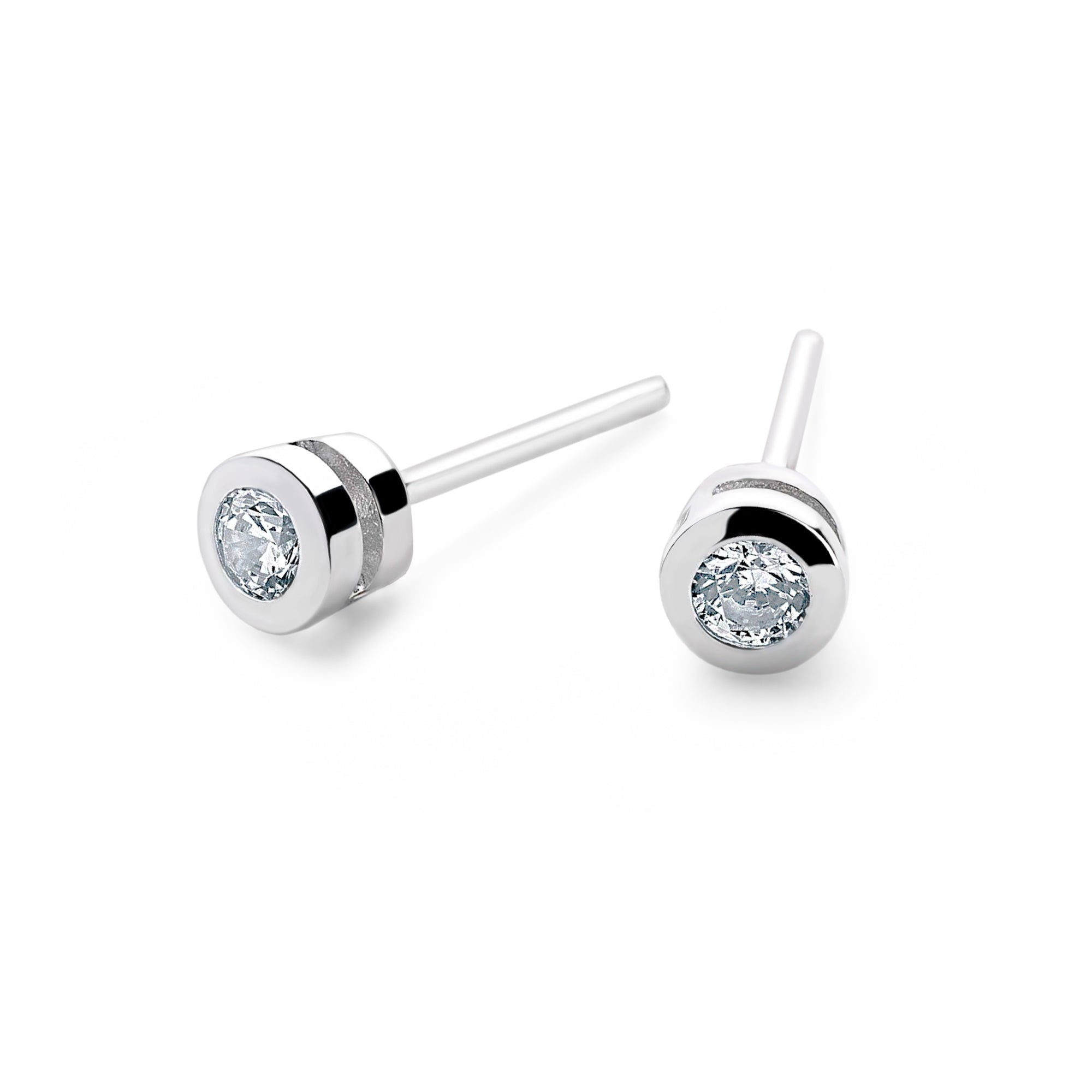 Miss E Earrings Silver Earrings E1025 – Silver by Mail