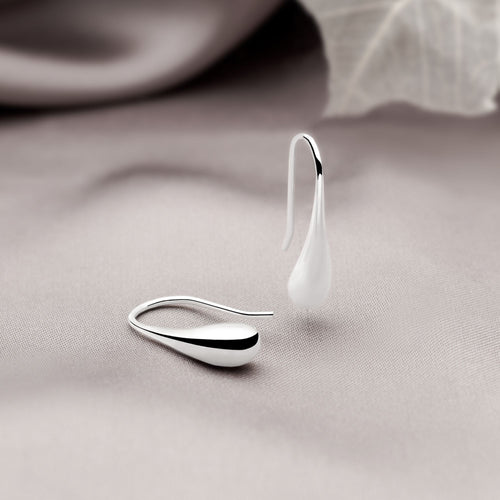 Silver Drop Earrings