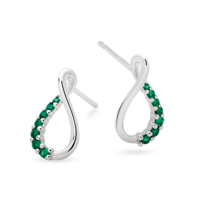 Verde Infinity Earrings