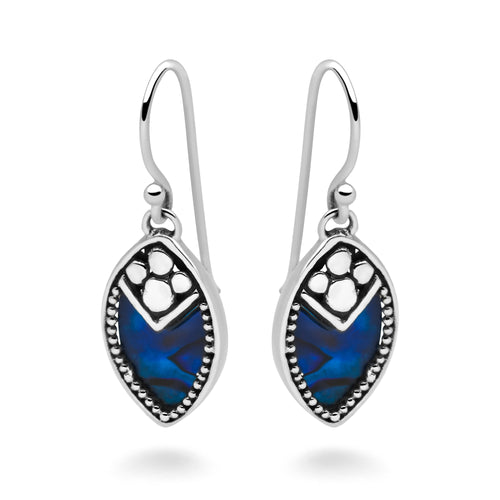 Blue Deity Earrings