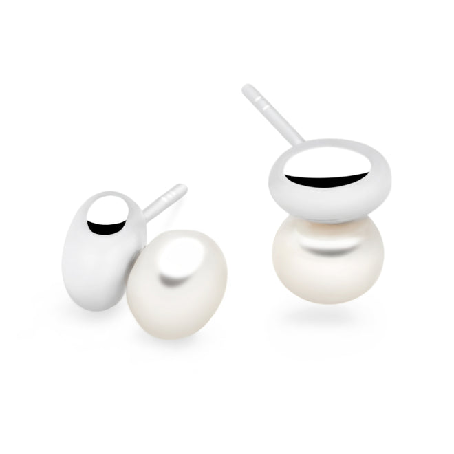 Pearl Pebbles Earrings