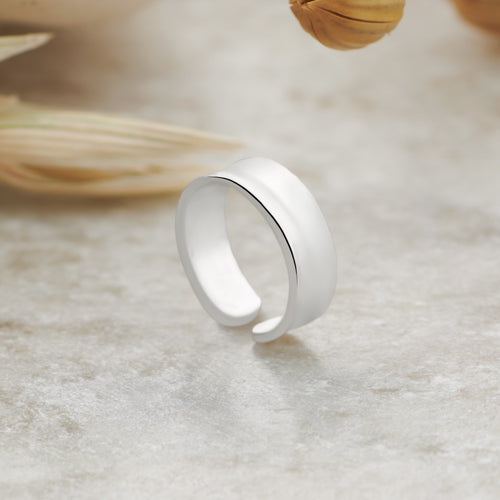 Silver Ear Cuff