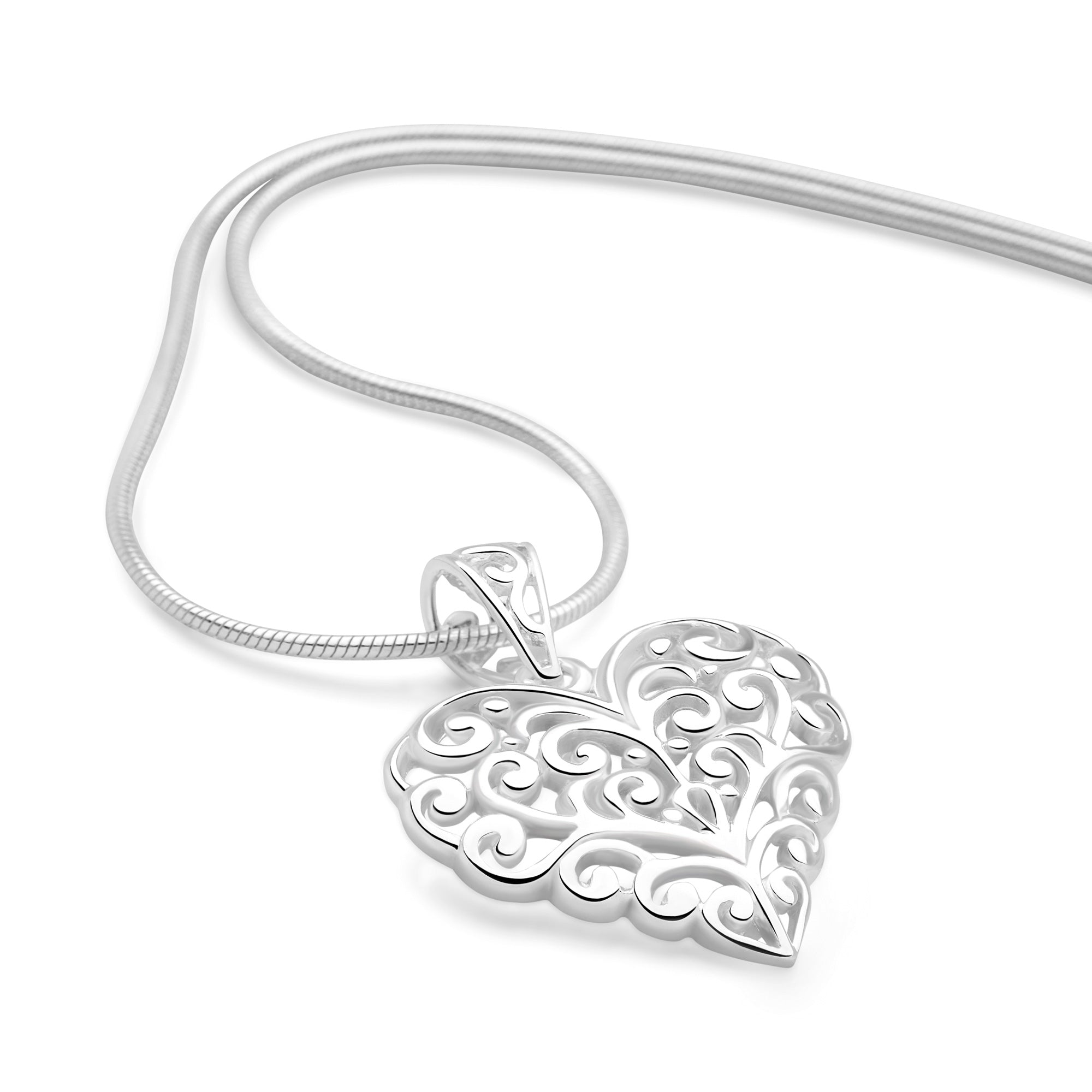 Aurae Love Pendant Silver by Mail