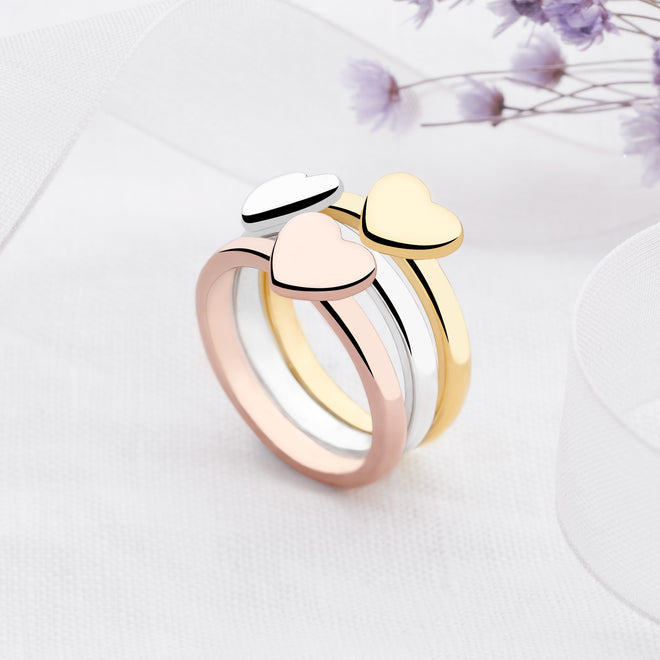 Lots of Love Stack Rings (Set of 3)