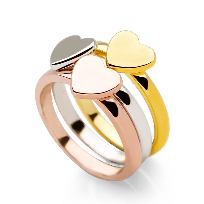 Lots of Love Stack Rings (Set of 3)