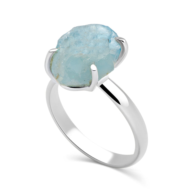 Aquamarine Muse Ring