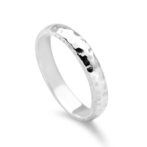 Bali Hammered Ring (Medium)
