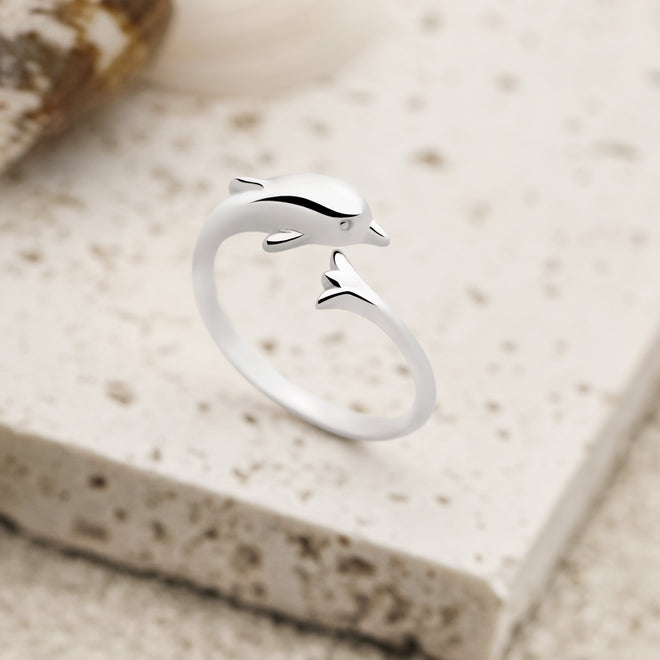 Dolphin Toe/Midi Ring