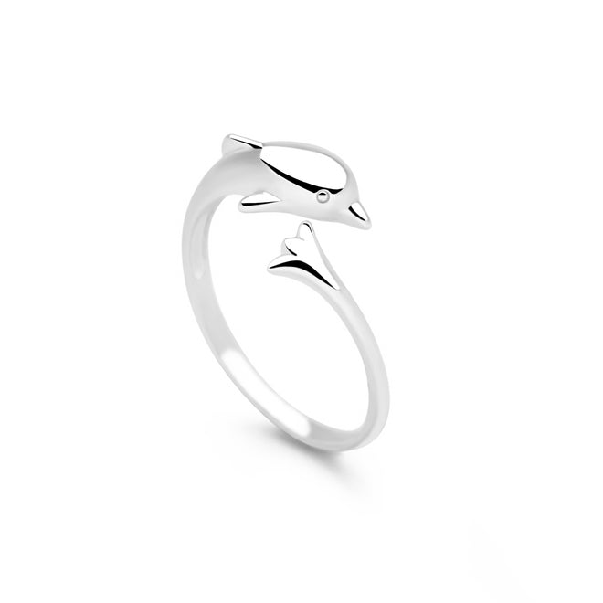 Dolphin Toe/Midi Ring