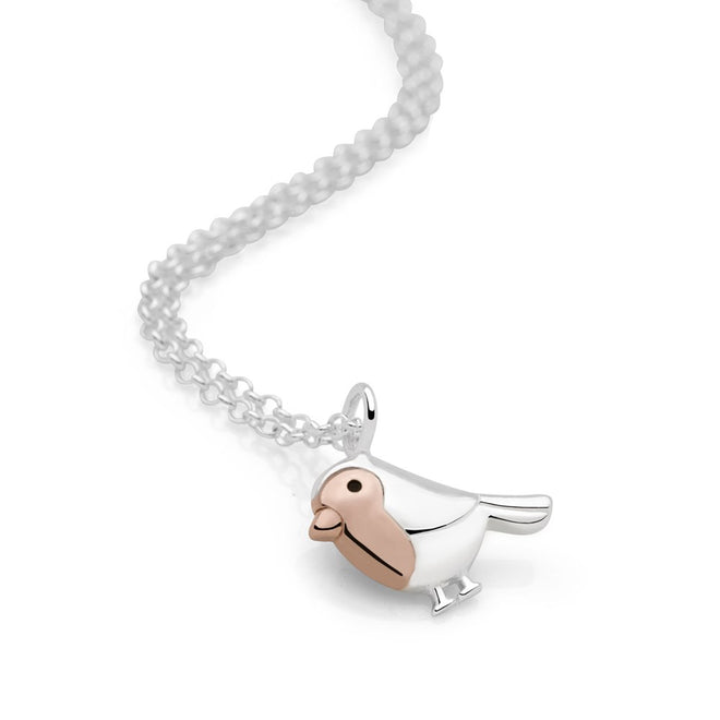 Winter Robin Necklace