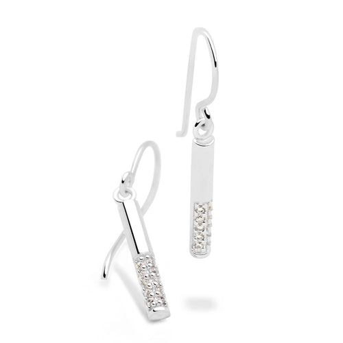 Sparkling Pillar Earrings