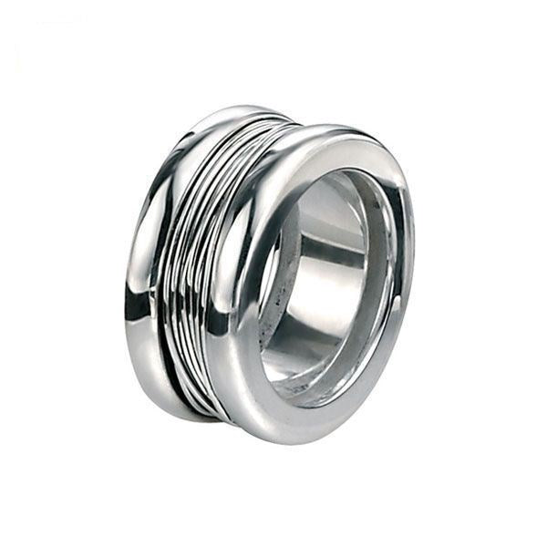 Oxidised Silver Twine Ring