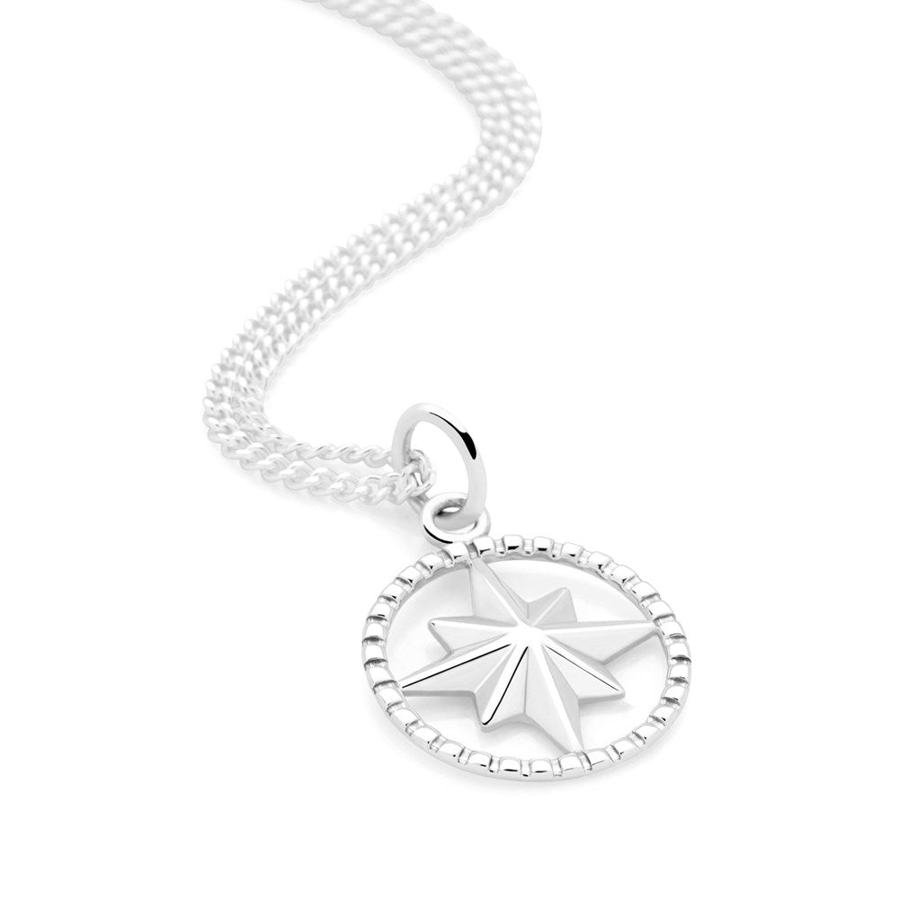Star Aura Pendant Gift Finder P2983 Silver by Mail
