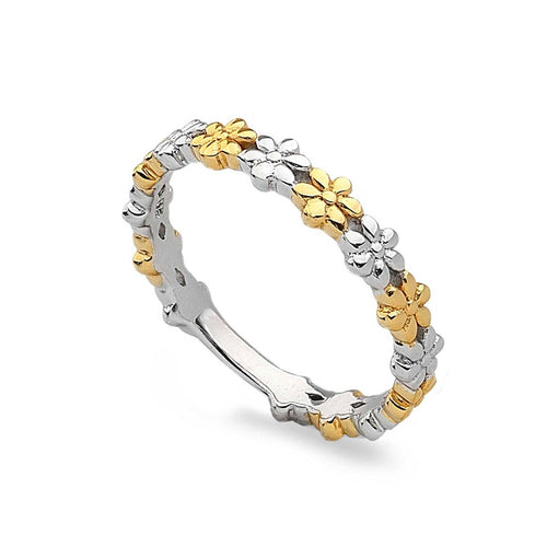 Daisy Chain Stack Ring