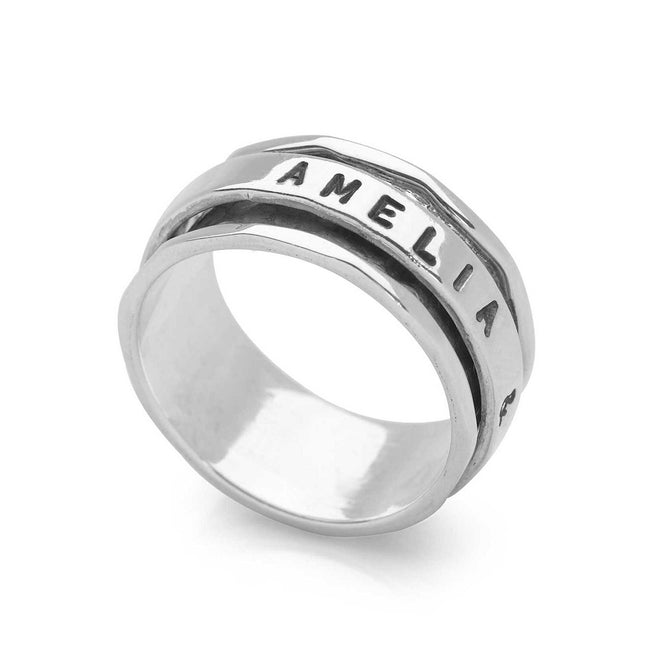 Personalised Spin Ring