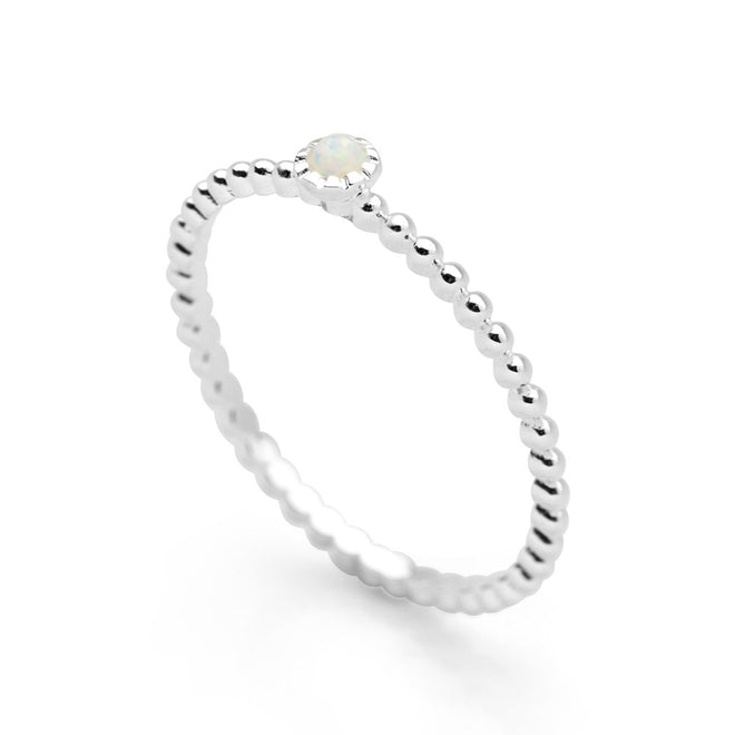 Mini Opal Stack Ring