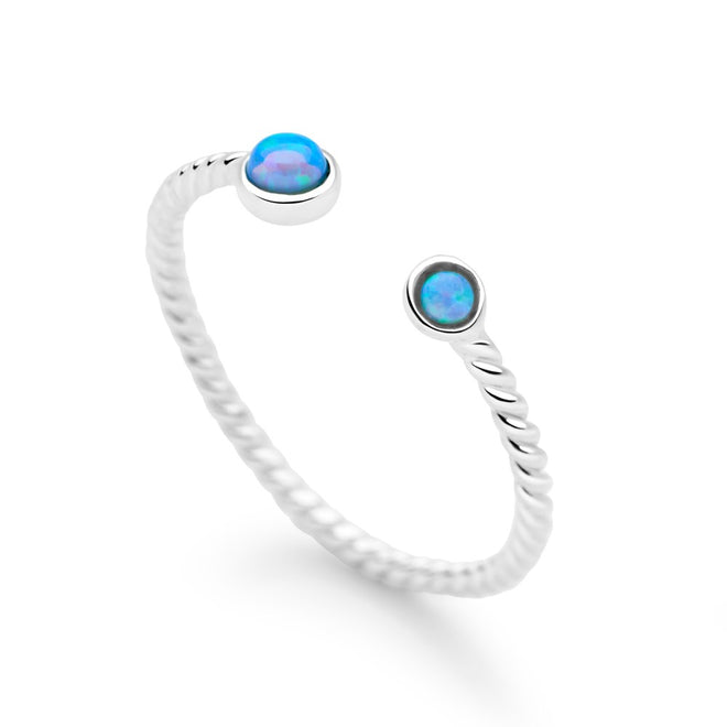 Opal Bubbles Ring