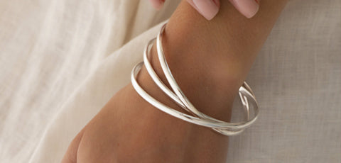 Silver Bangles