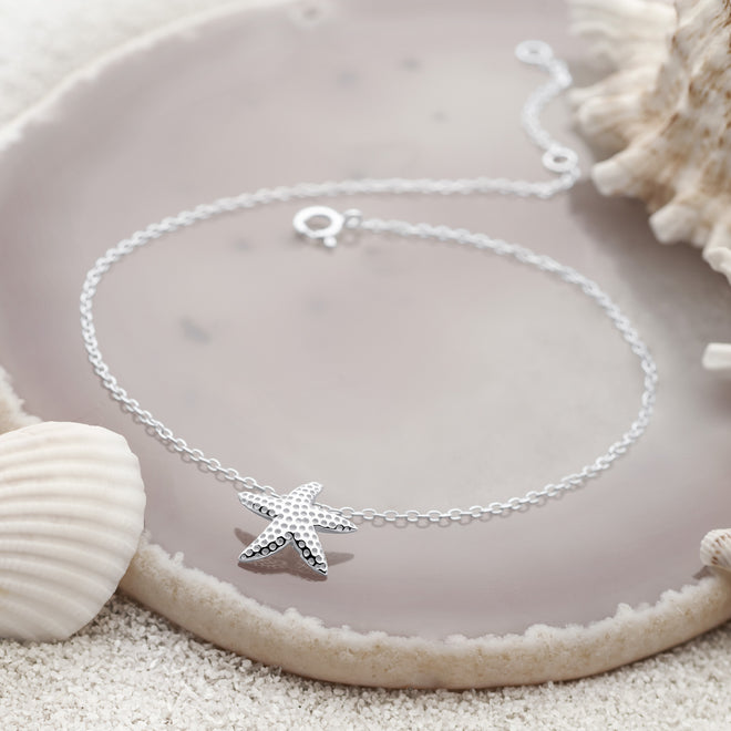 Salty Starfish Anklet