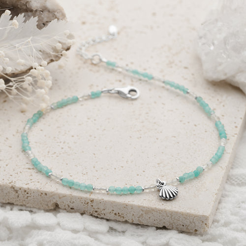 Amazonite Shores Anklet