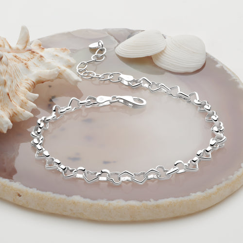 Linked by Love Anklet