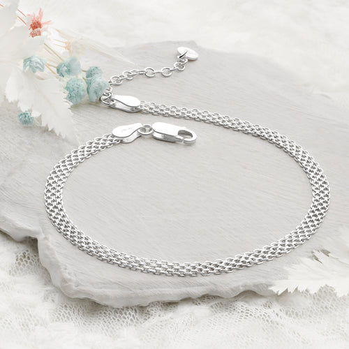 Channel Mesh Anklet