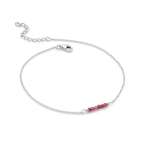 Petite Pink Anklet