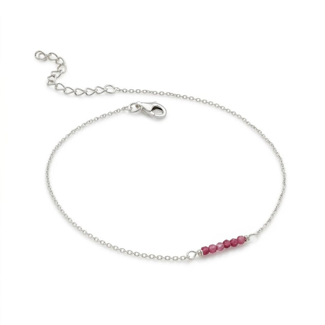 Petite Pink Anklet