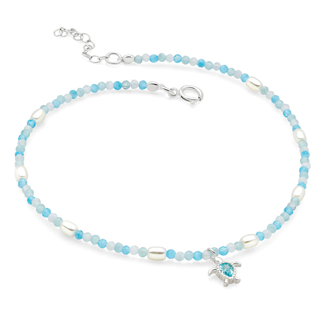 Turtle Waves Anklet