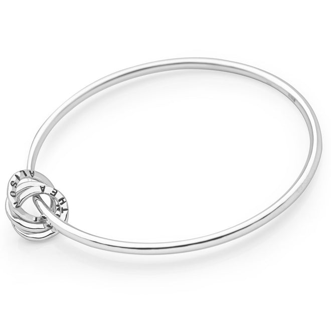 Personalised Russian Rings Bangle