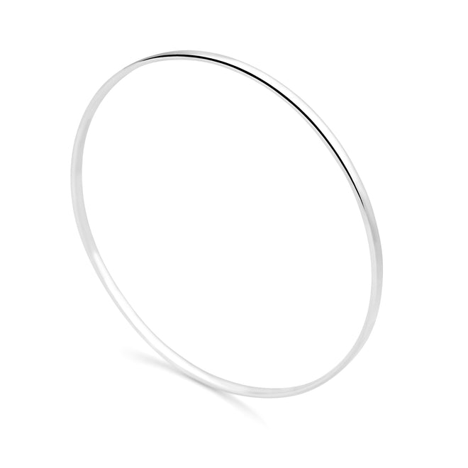 Classic Flat Banded Bangle