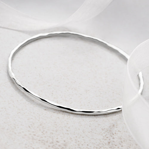 Silver Lining Bangle