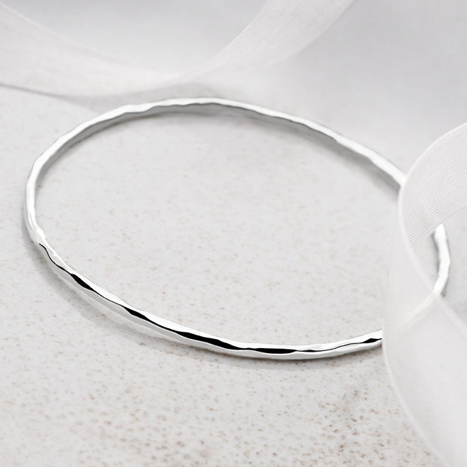 Silver Lining Bangle