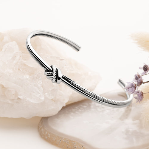 Twisted Knot Bangle