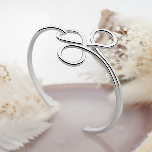 Trinity Ribbon Bangle