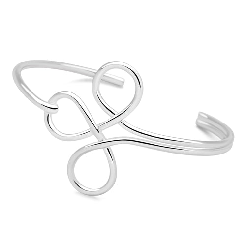 Trinity Ribbon Bangle