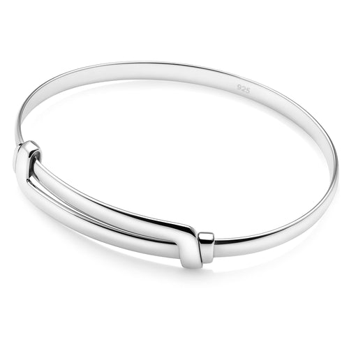 Axis Silver Bangle