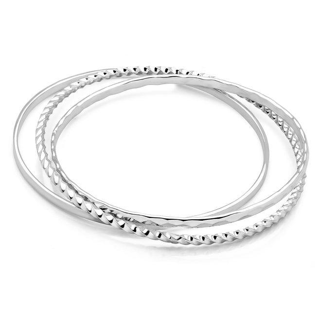 Shimmering Bangles Stack Set