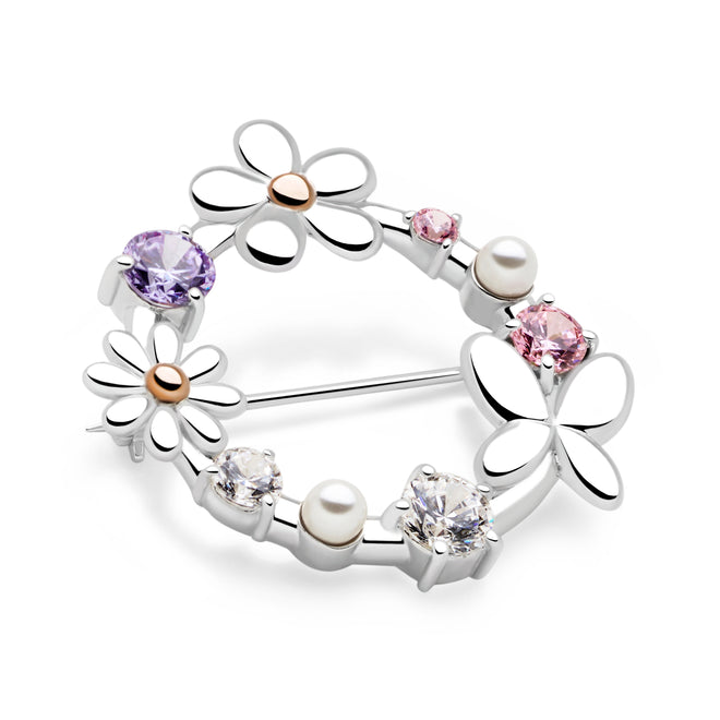 Meadow Wreath Brooch