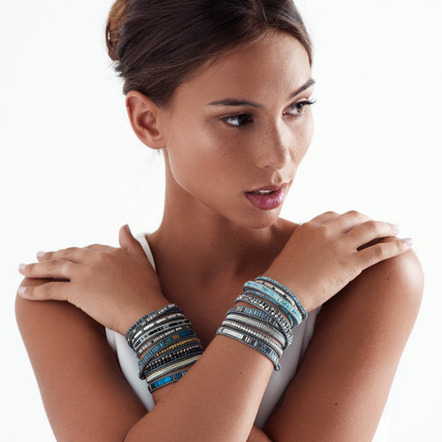 Ocean Azure Wrap Bracelet